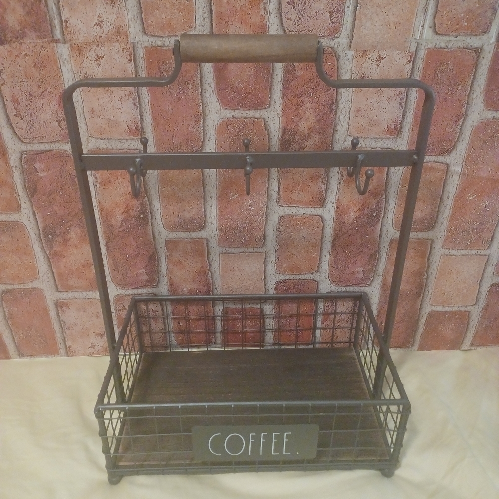 Rae Dunn counter coffee station
